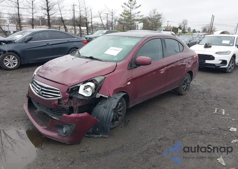 2018 Mitsubishi Mirage G4 Es from USA, damaged, VIN ML32F3FJ7JHF15708